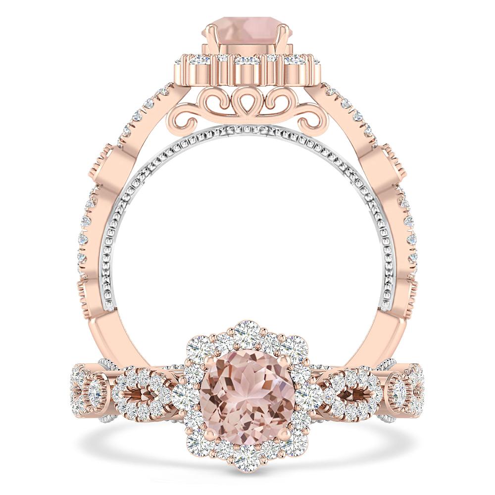 Rose Gold - Morganite