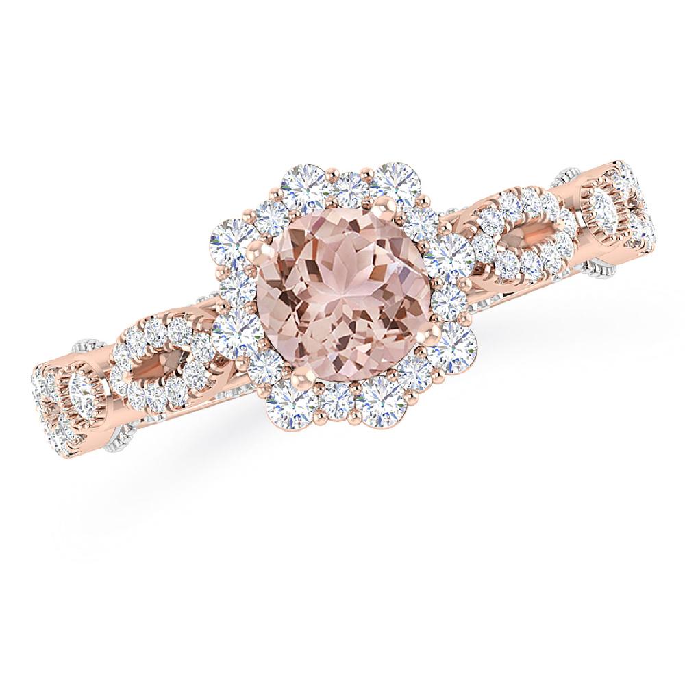 Rose Gold - Morganite