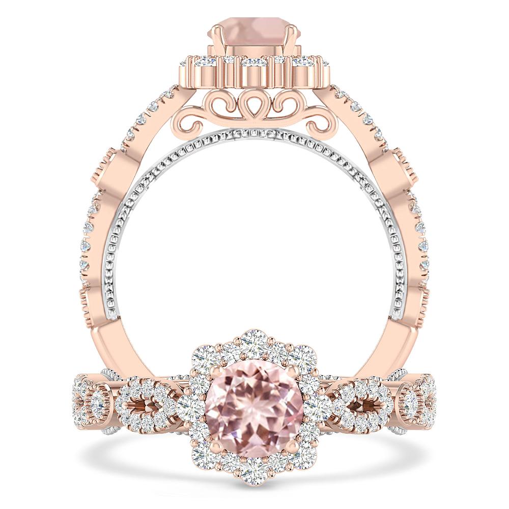 Rose Gold - Morganite