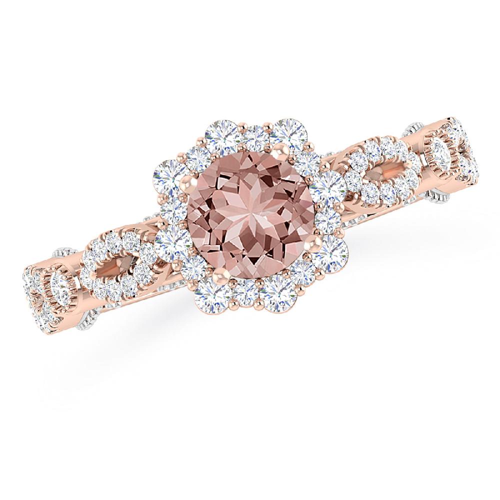 Rose Gold - Morganite