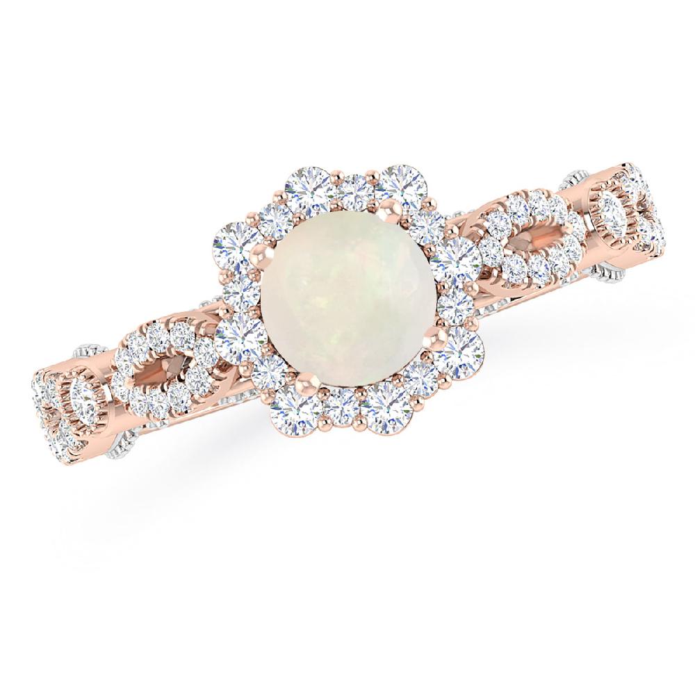 Rose Gold - Opal