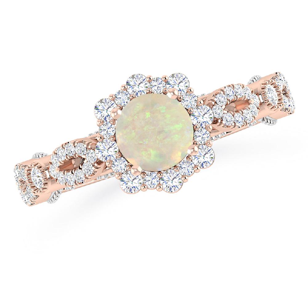 Rose Gold - Opal