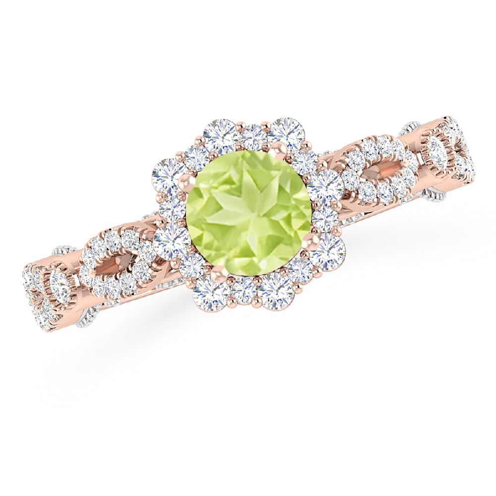 Rose Gold - Peridot