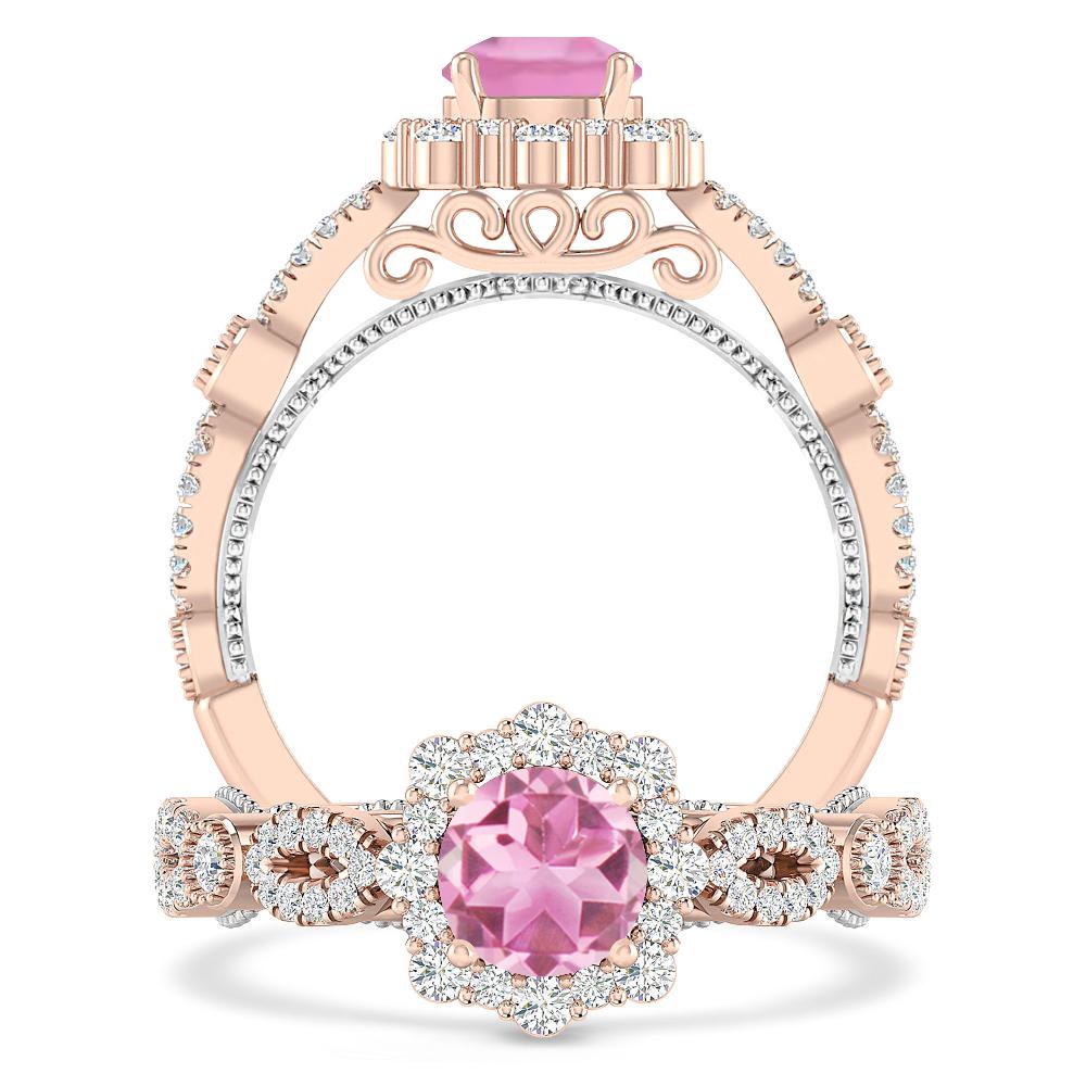 Rose Gold - Pink Tourmaline