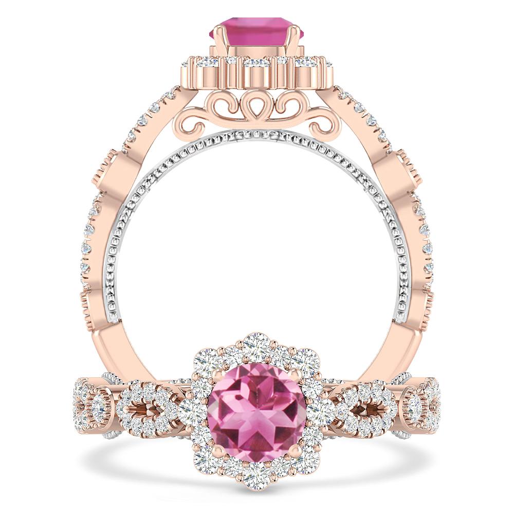 Rose Gold - Pink Tourmaline