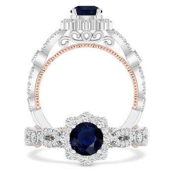 White Gold - Sapphire