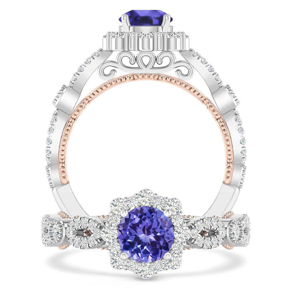 White Gold - Tanzanite