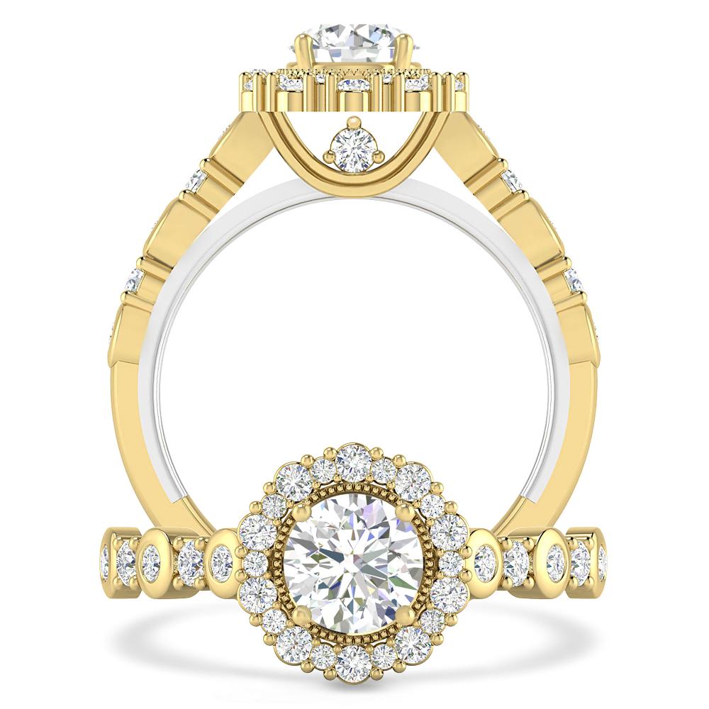 Yellow Gold - Diamond