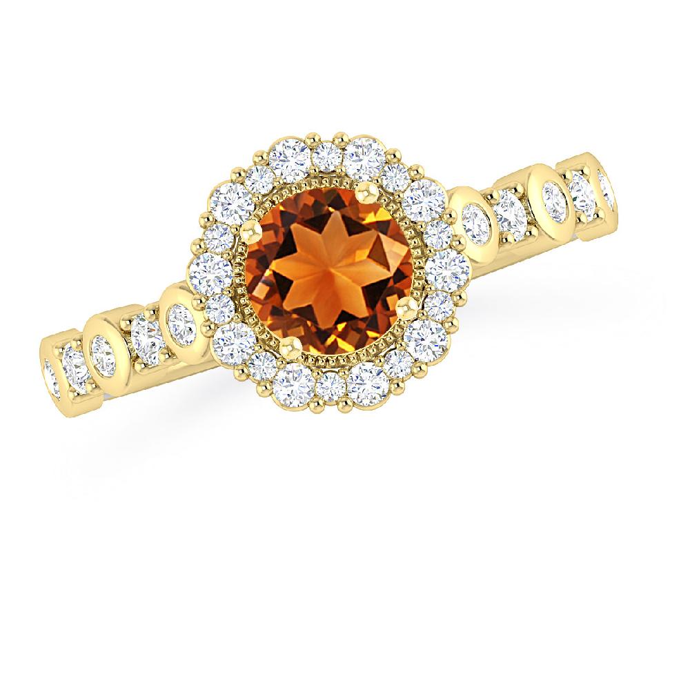 Yellow Gold - Citrine