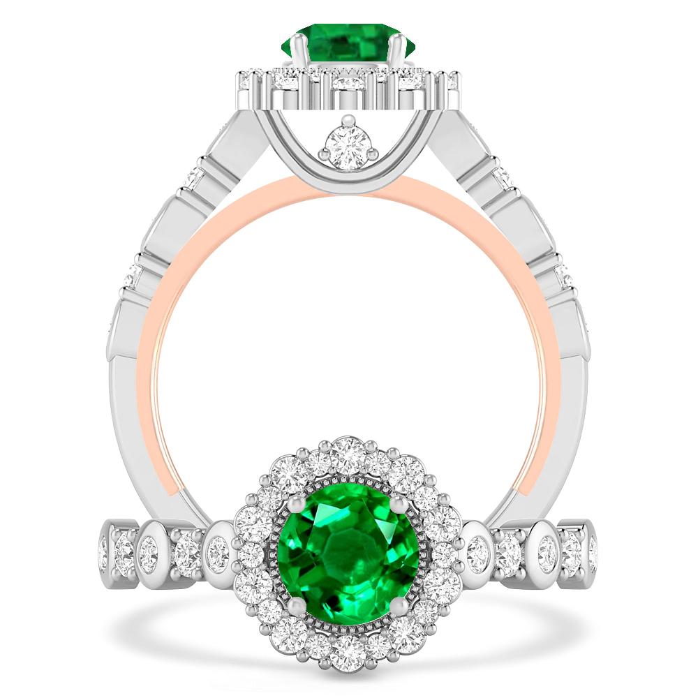 White Gold - Emerald