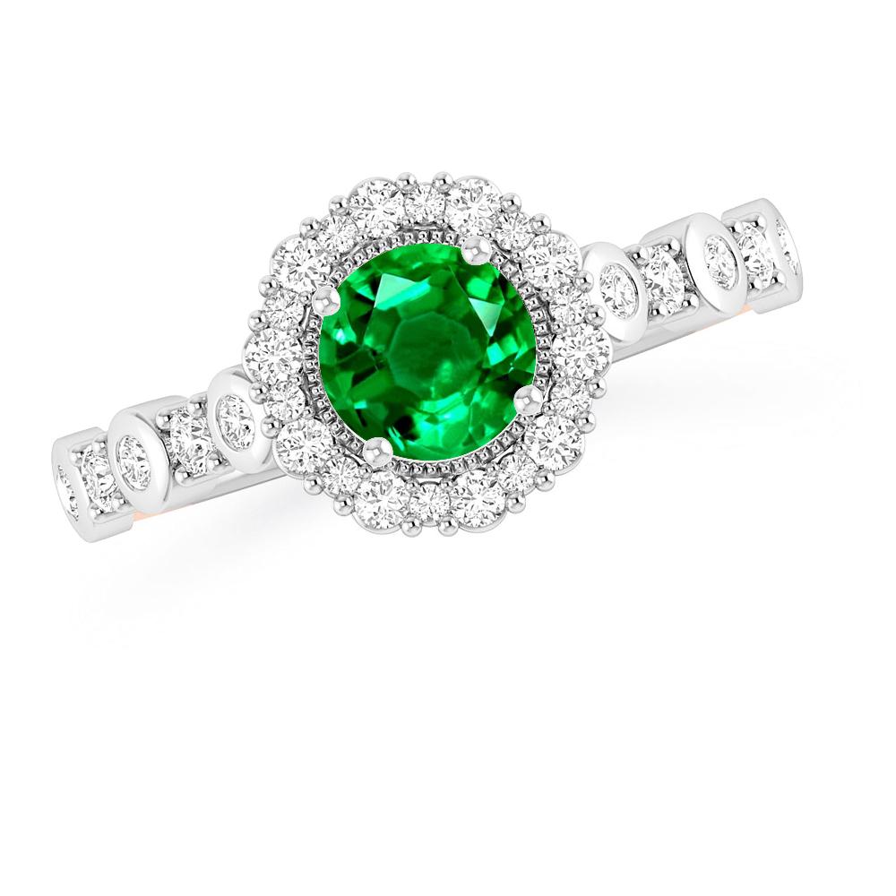 White Gold - Emerald