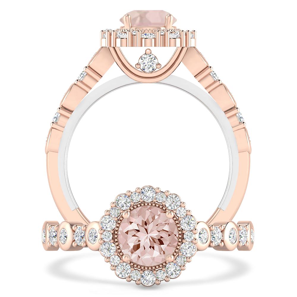 Rose Gold - Morganite