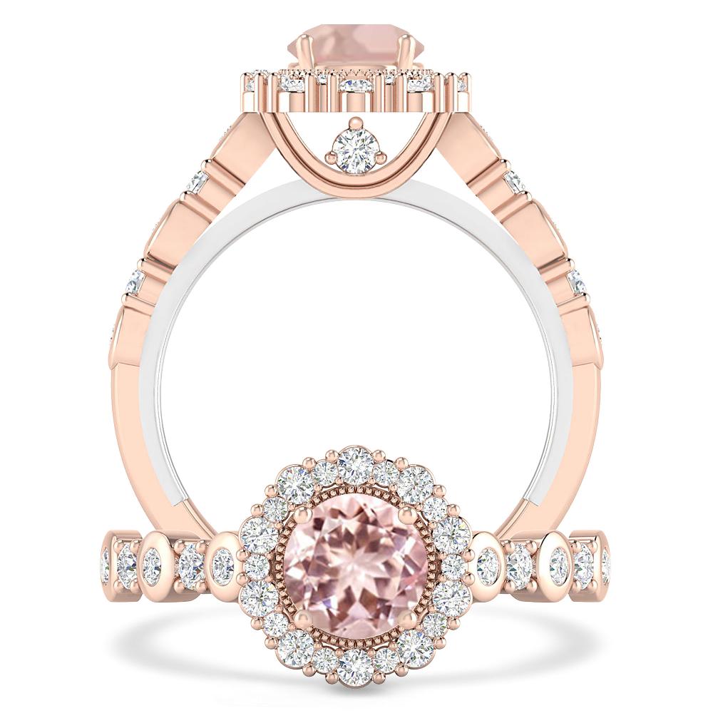 Rose Gold - Morganite