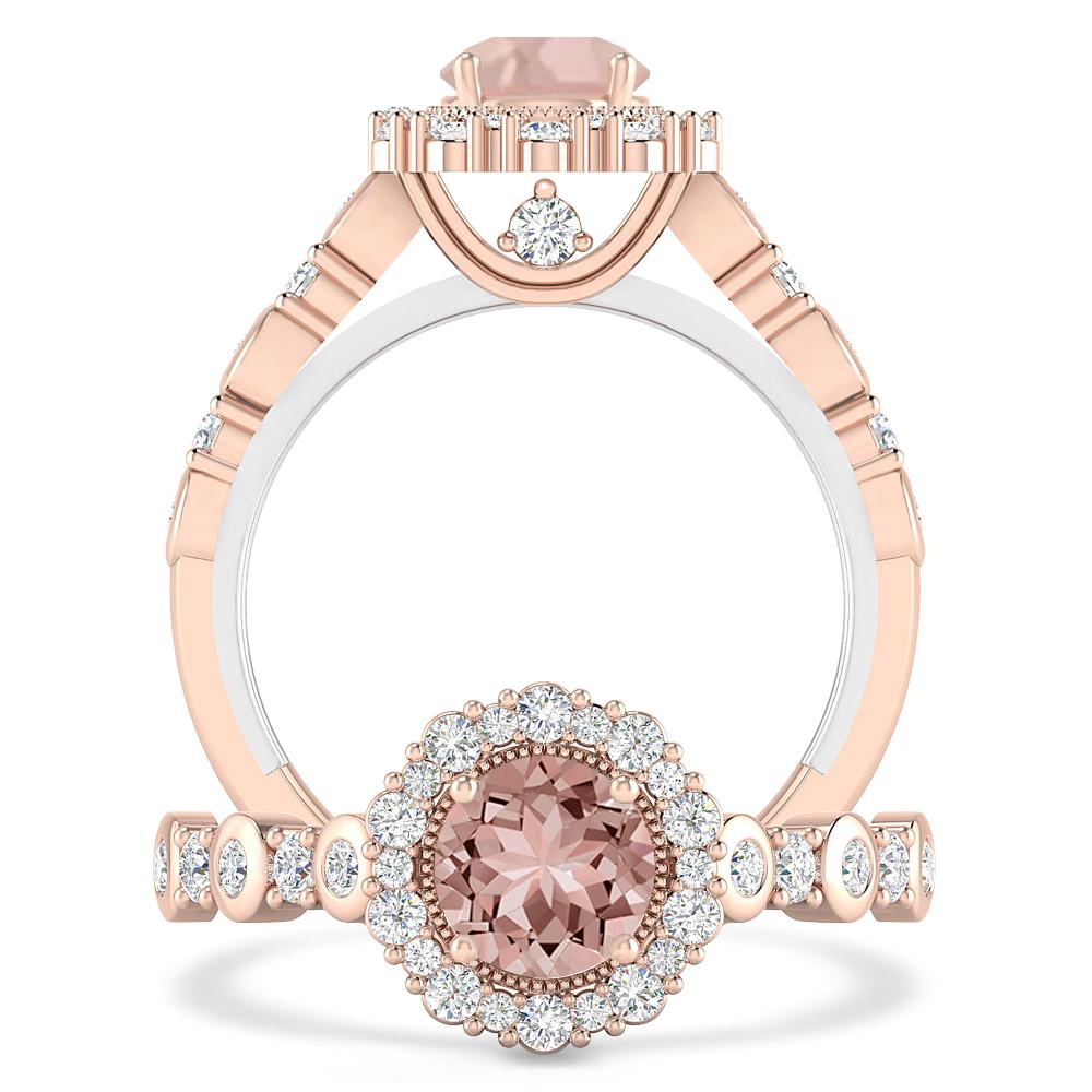 Rose Gold - Morganite