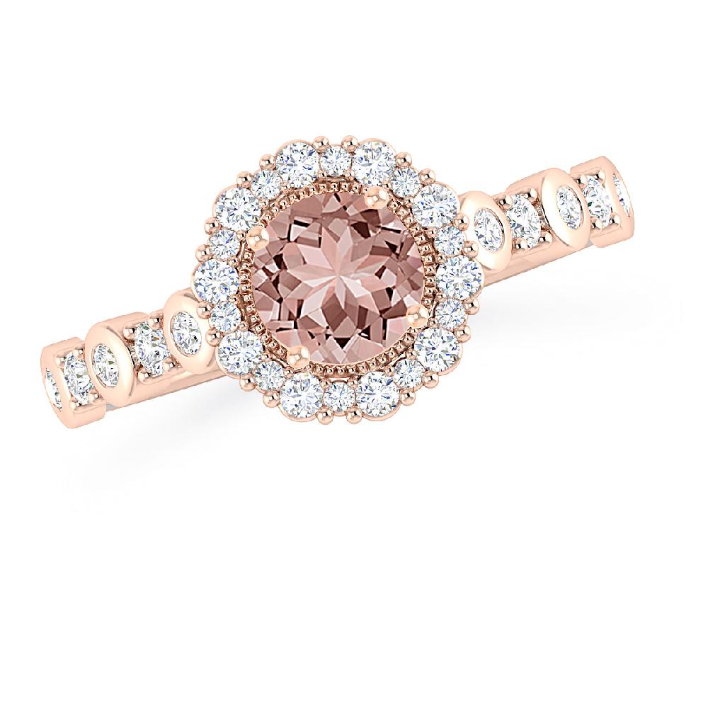 Rose Gold - Morganite