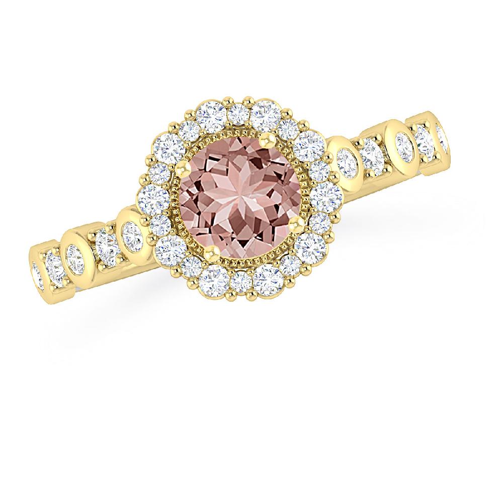 Yellow Gold - Morganite