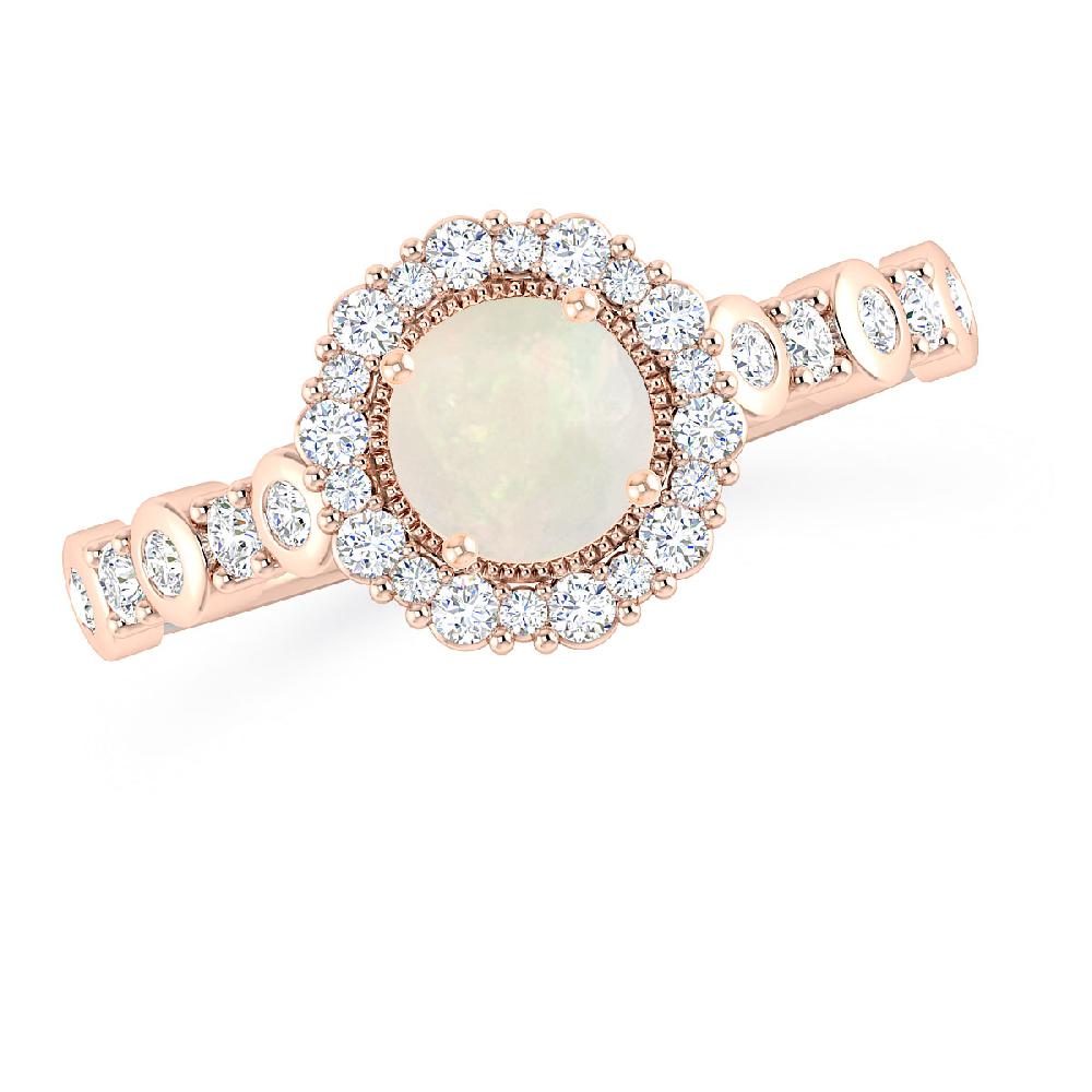 Rose Gold - Opal