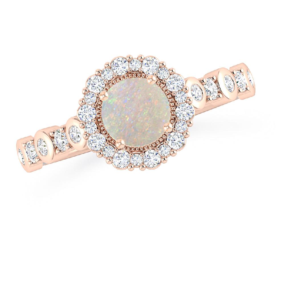 Rose Gold - Opal