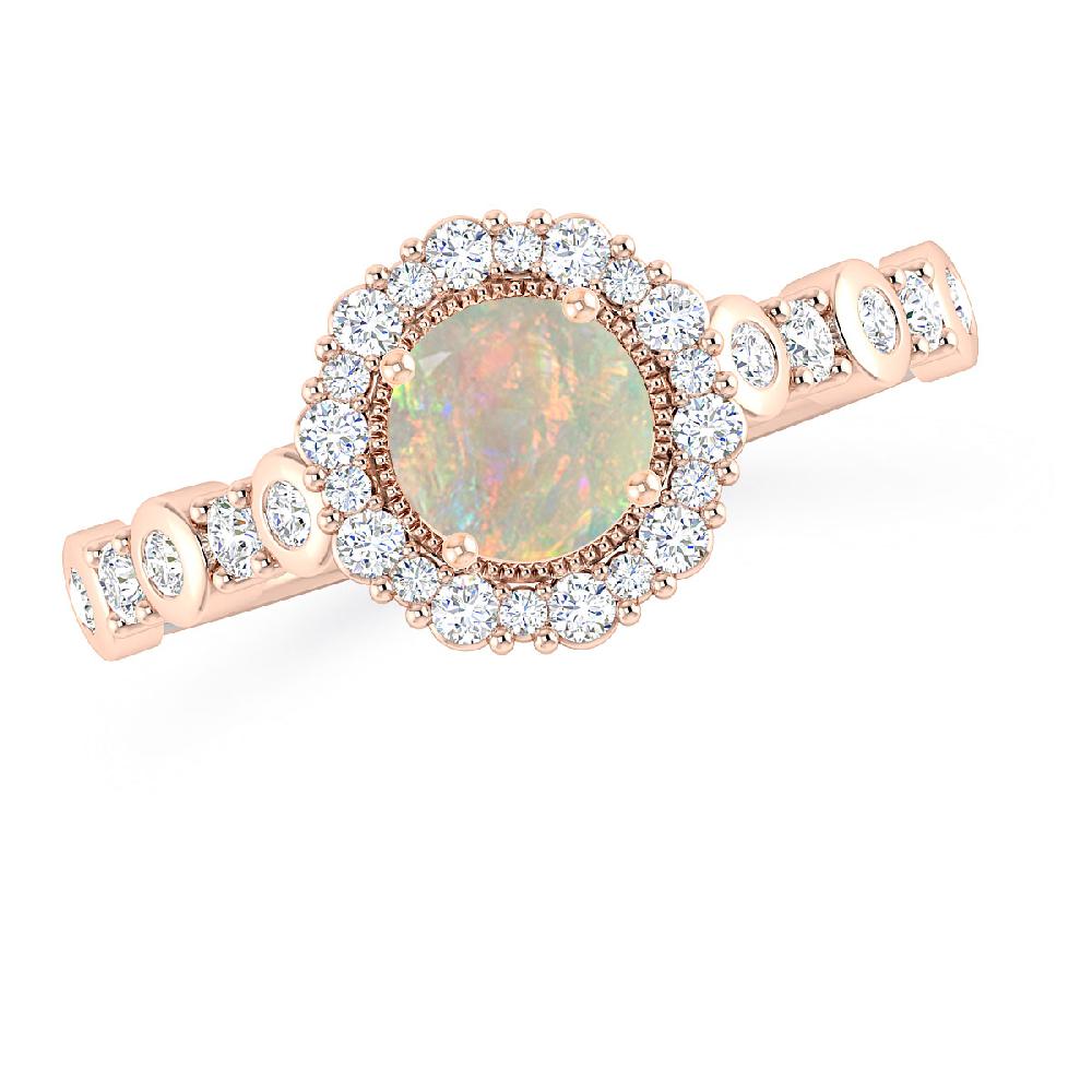 Rose Gold - Opal