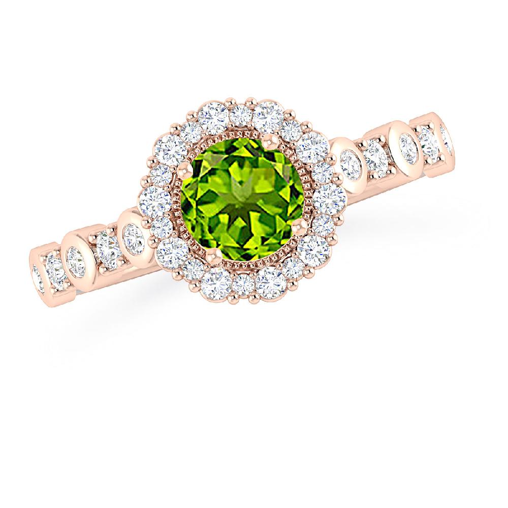 Rose Gold - Peridot