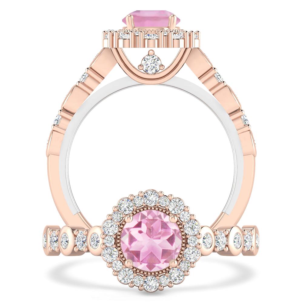 Rose Gold - Pink Tourmaline