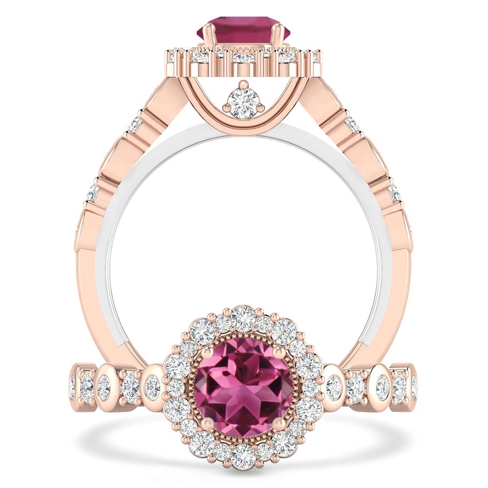 Rose Gold - Pink Tourmaline