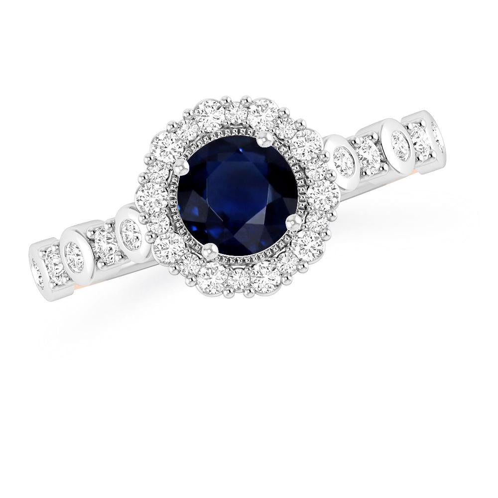 White Gold - Sapphire