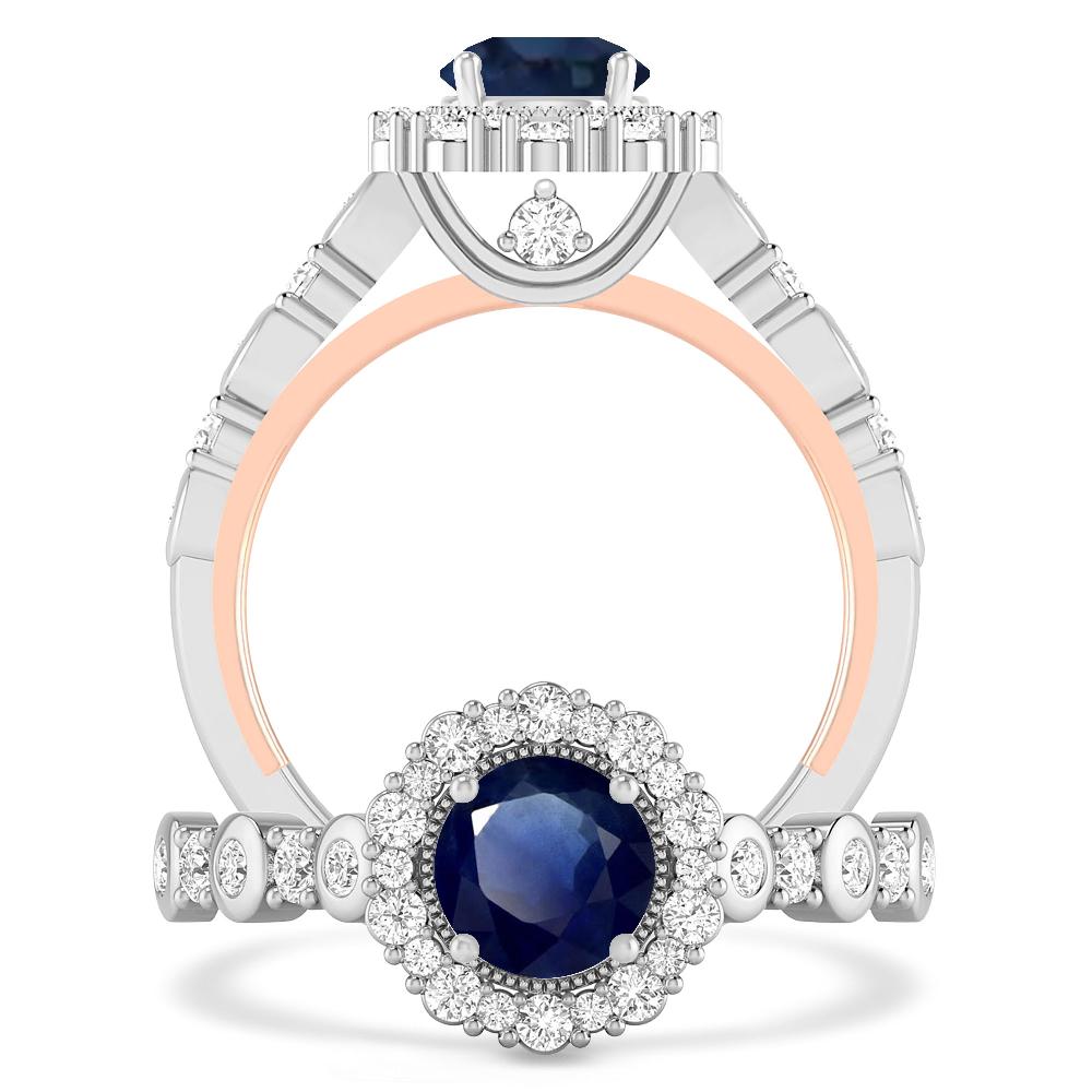 White Gold - Sapphire