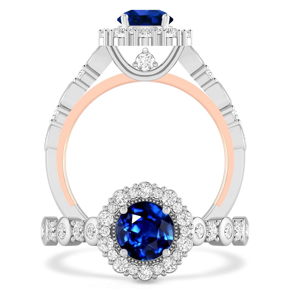 White Gold - Sapphire