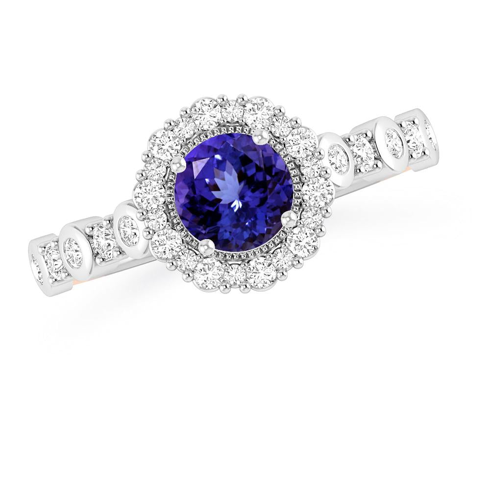 White Gold - Tanzanite