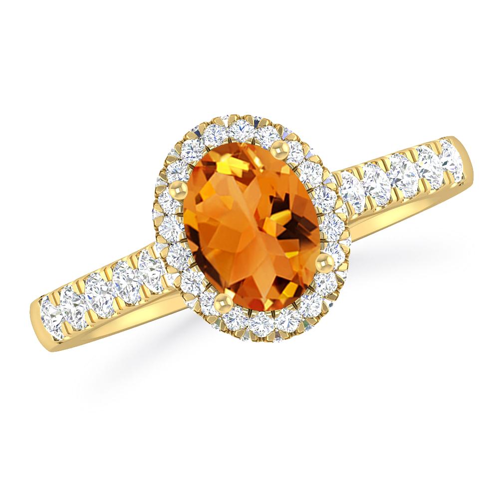 Yellow Gold - Citrine