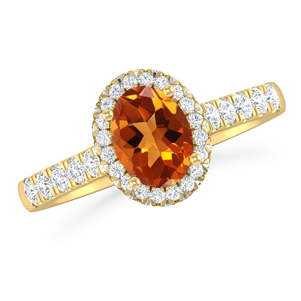 Yellow Gold - Citrine