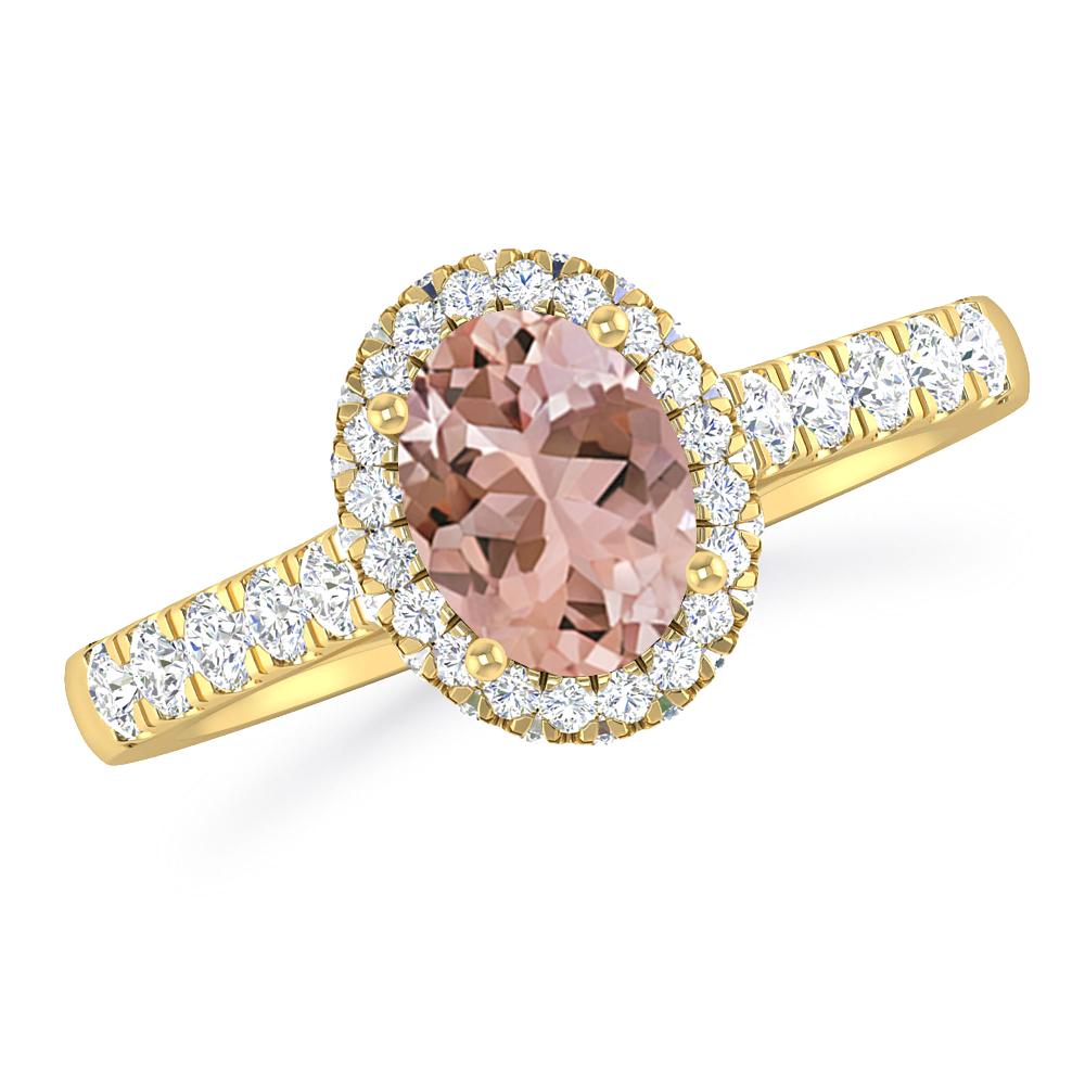 Yellow Gold - Morganite