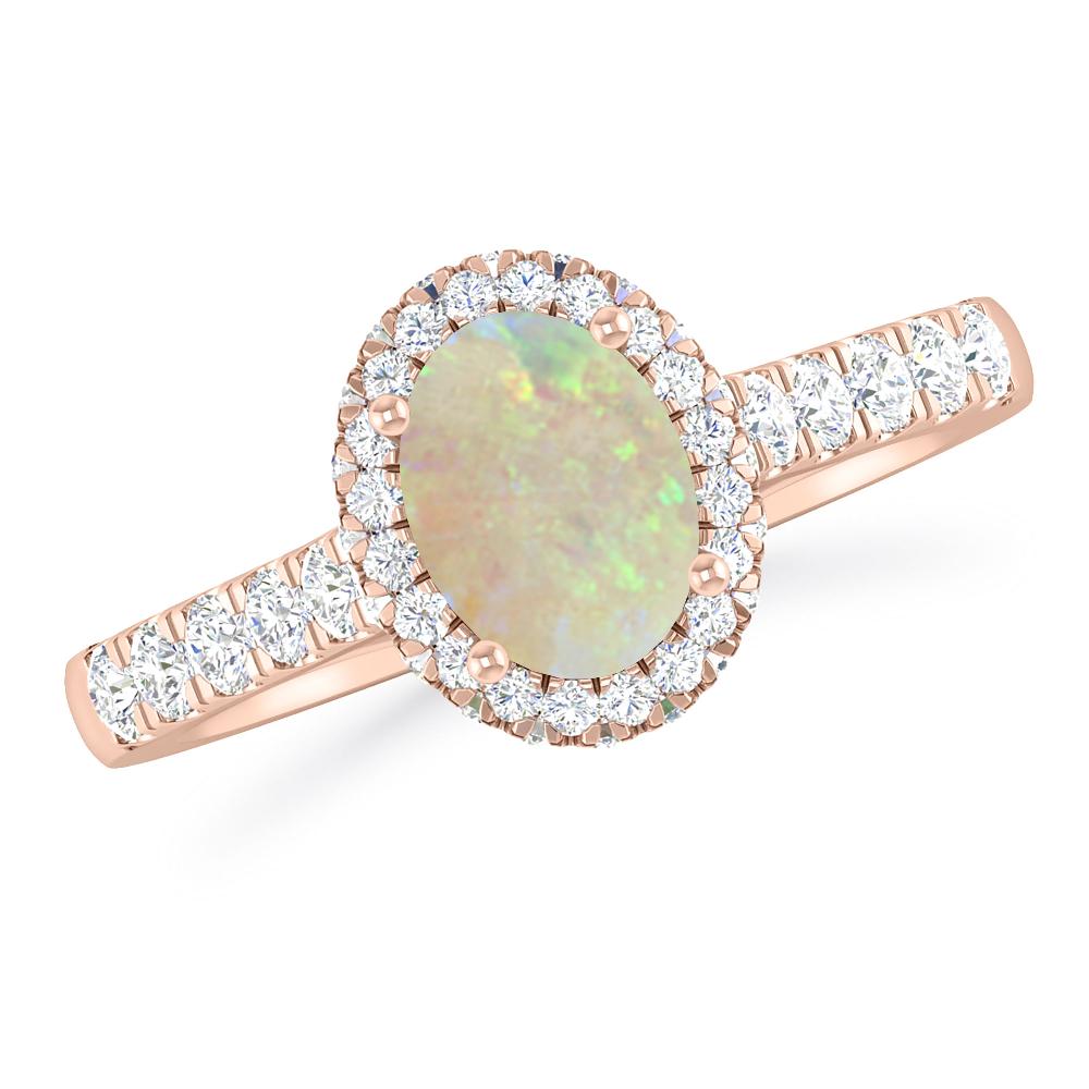 Rose Gold - Opal