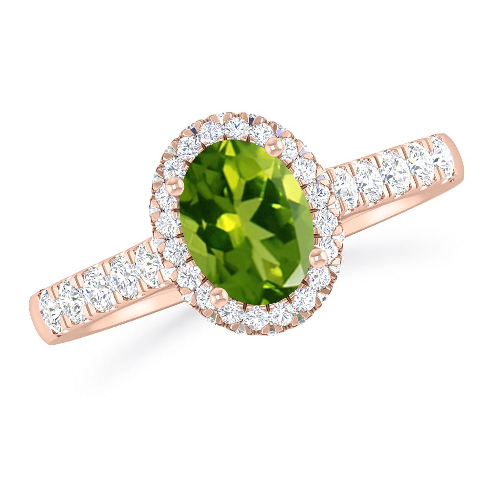 Rose Gold - Peridot