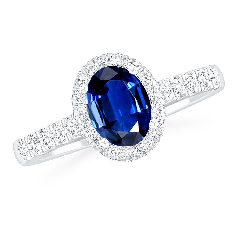 White Gold - Sapphire