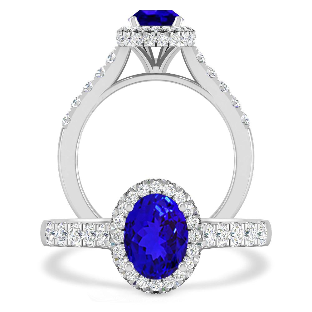 White Gold - Tanzanite