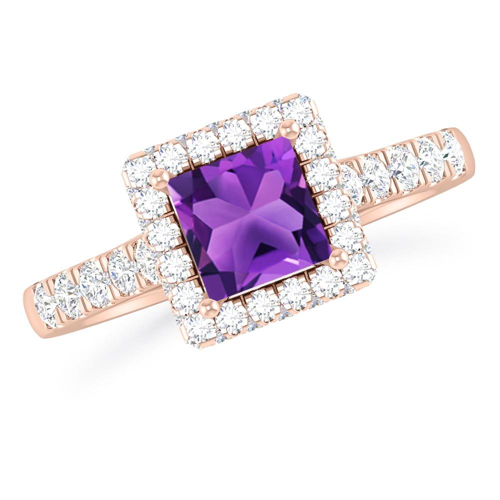 Rose Gold - Amethyst