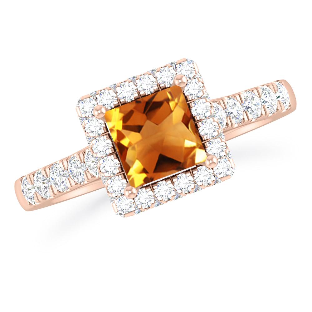 Rose Gold - Citrine