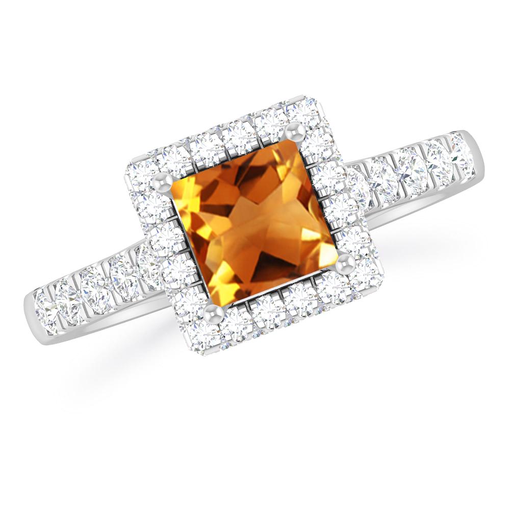 White Gold - Citrine