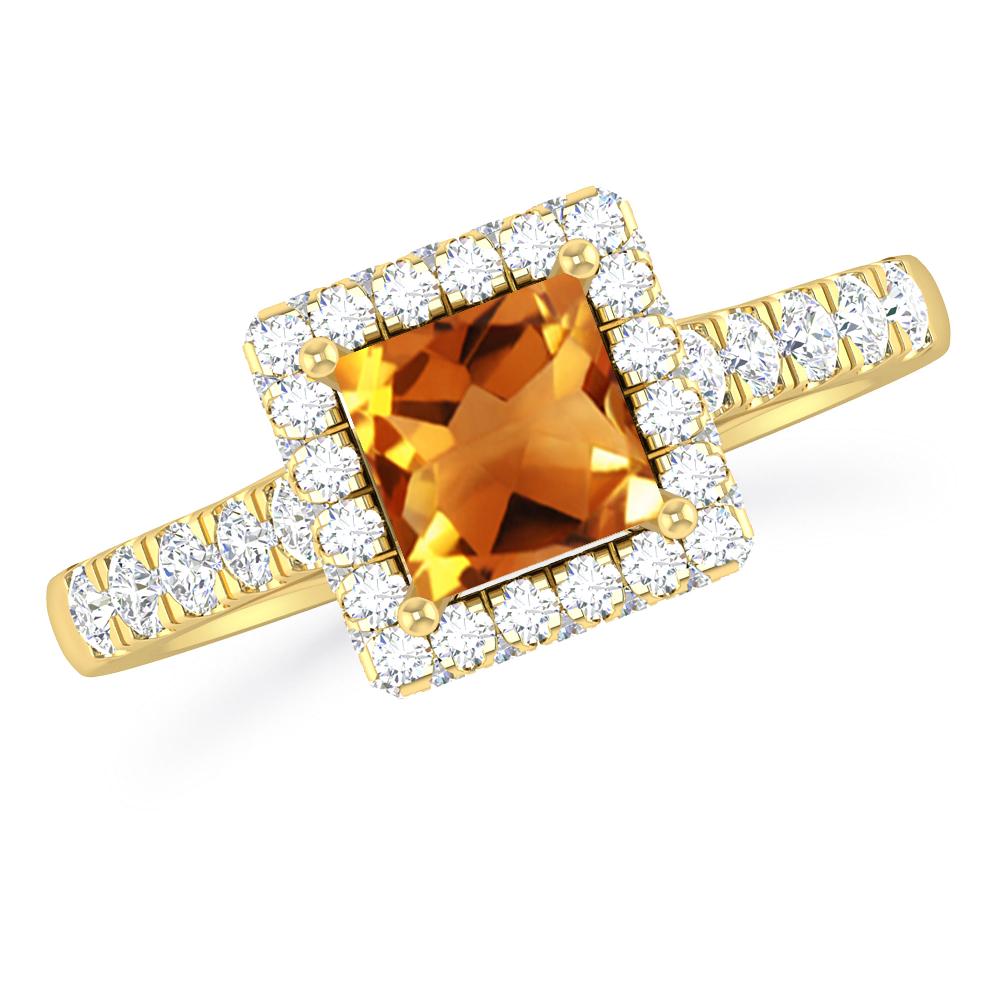 Yellow Gold - Citrine