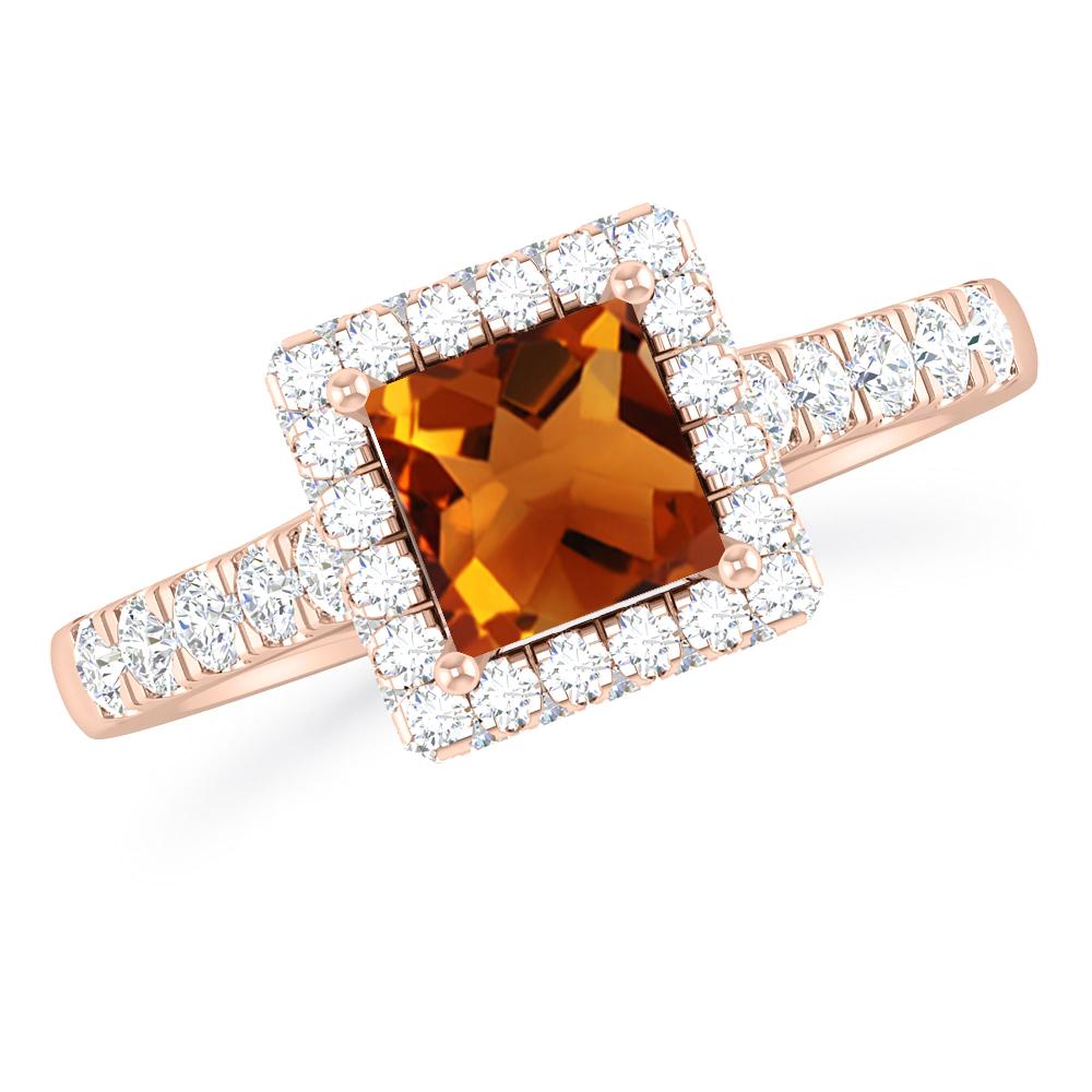 Rose Gold - Citrine