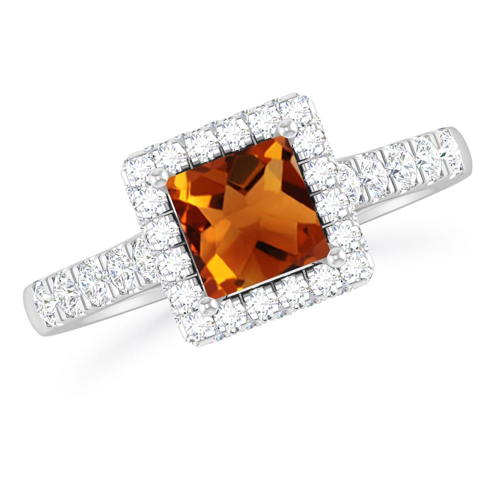 White Gold - Citrine