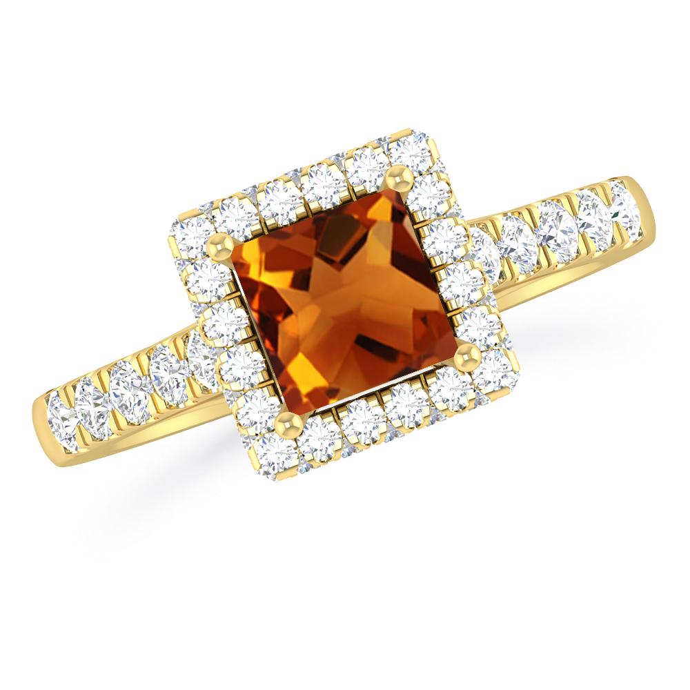 Yellow Gold - Citrine