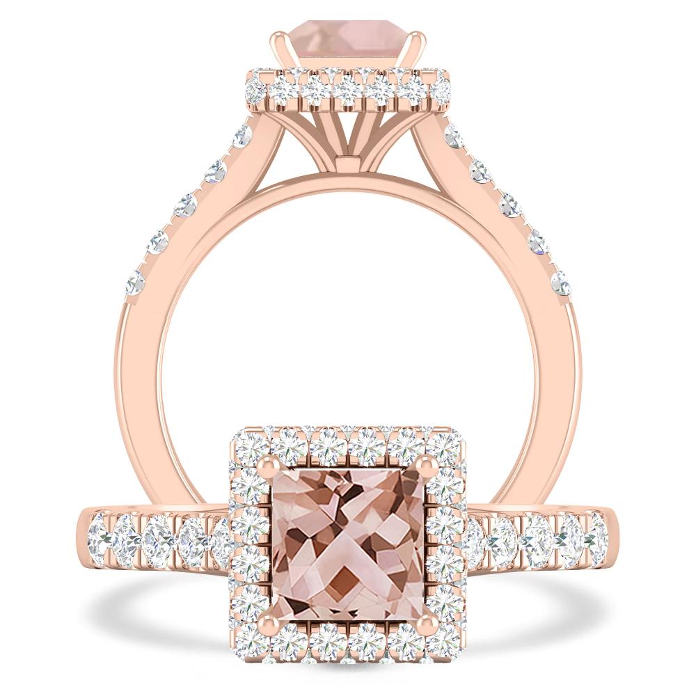 Rose Gold - Morganite