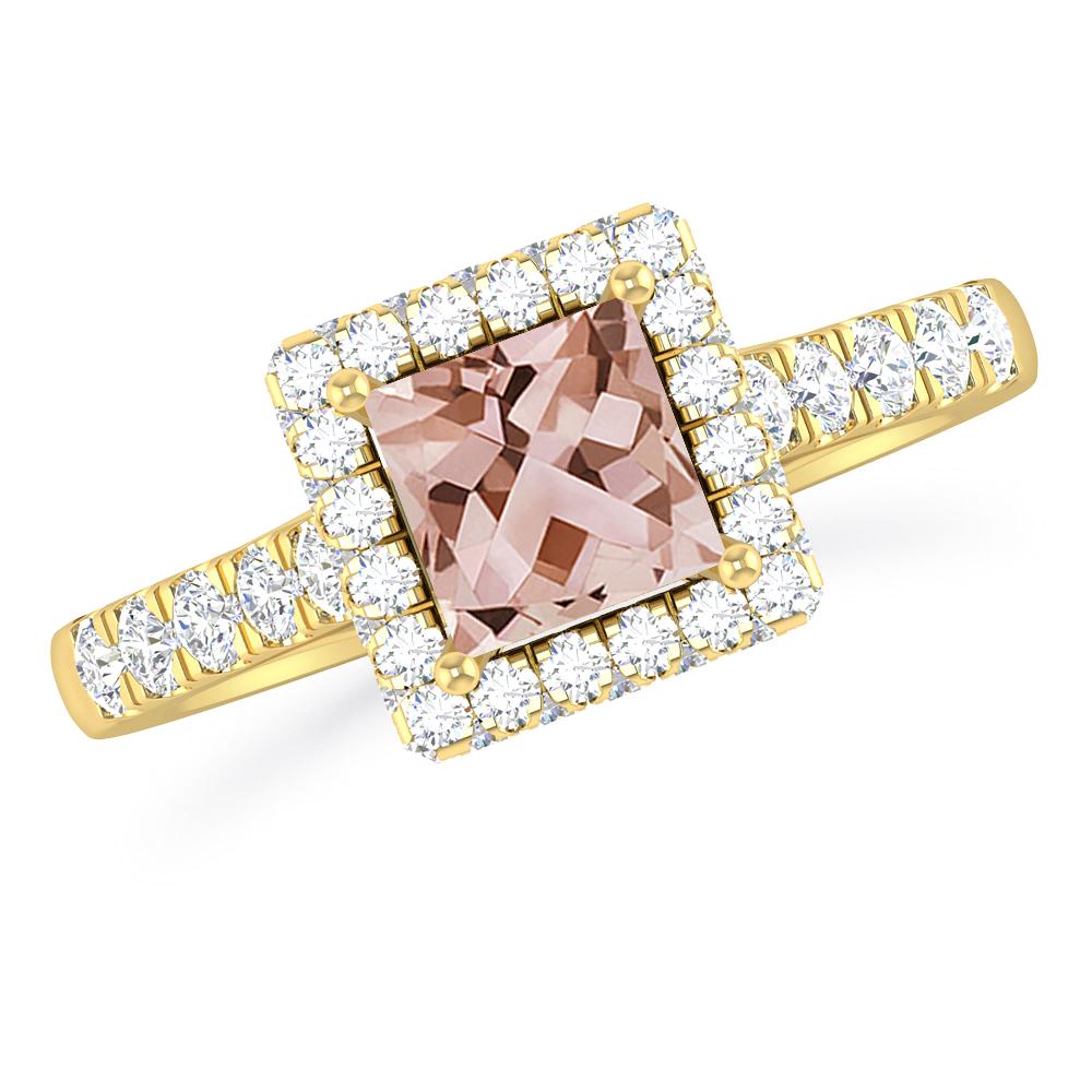 Yellow Gold - Morganite