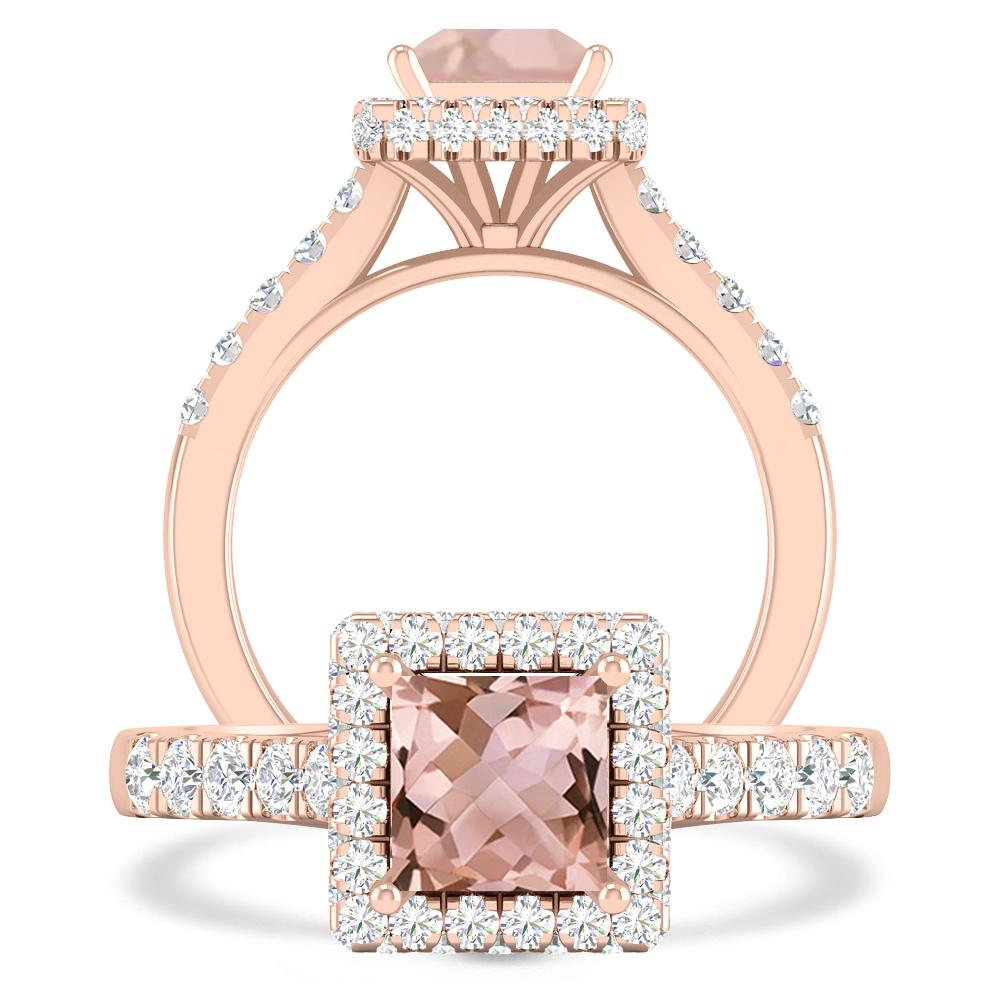 Rose Gold - Morganite