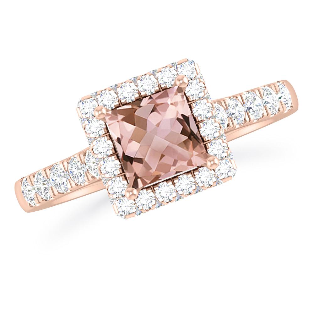 Rose Gold - Morganite