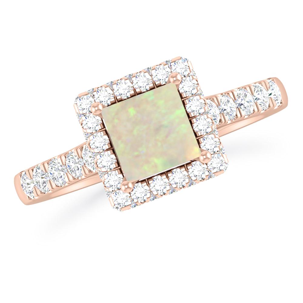 Rose Gold - Opal