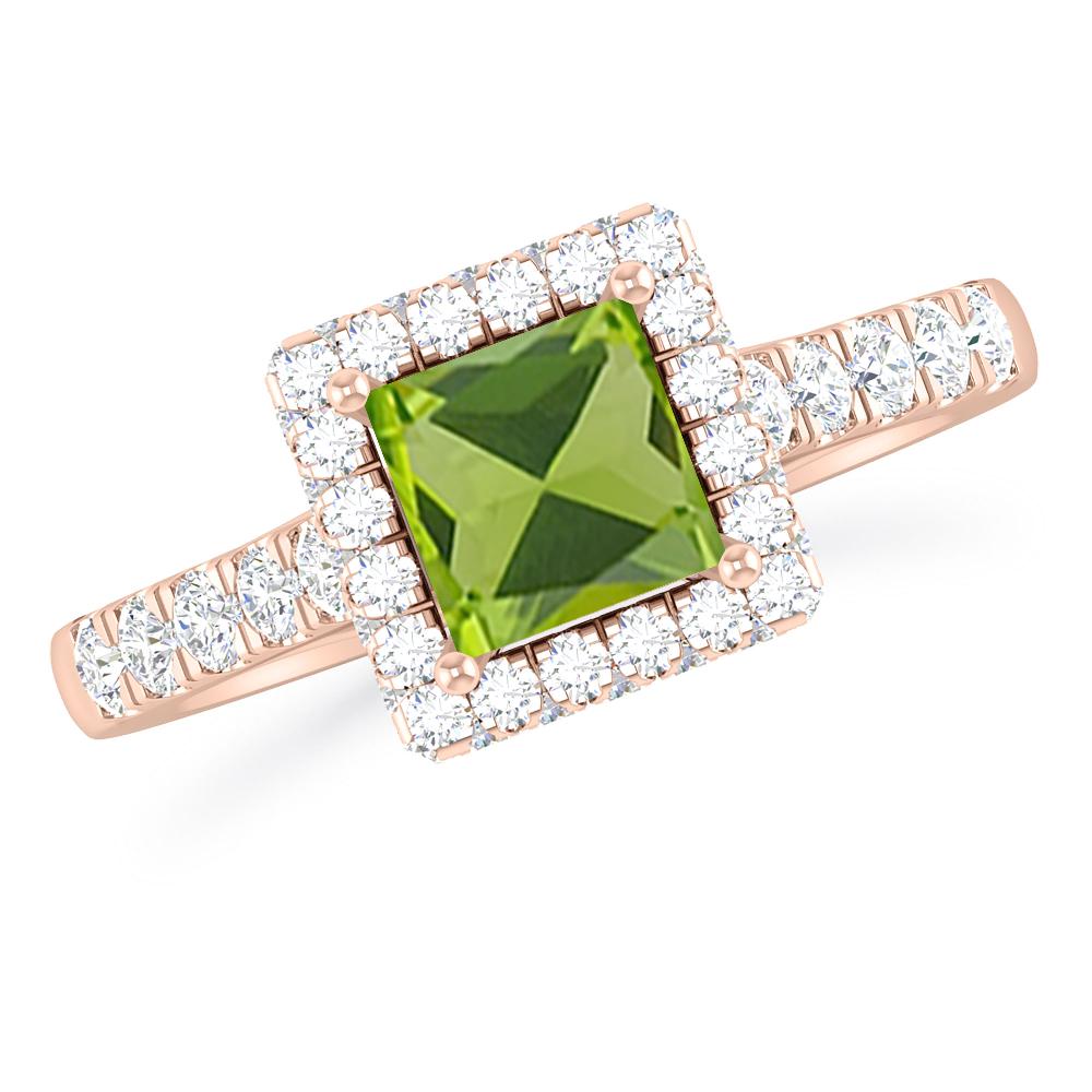 Rose Gold - Peridot